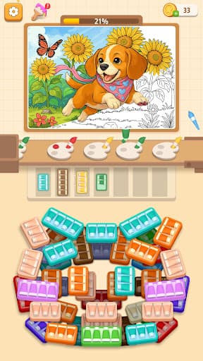 Painting Sort: Color Sort screenshot 4 - screenshot