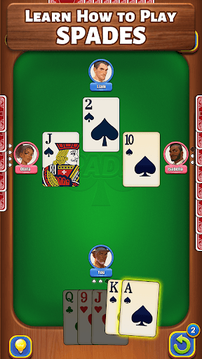 Spades Go - Classic Card Game screenshot 2 - screenshot