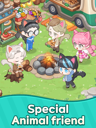 Merge Cat Cafe: Deco screenshot 12 - screenshot