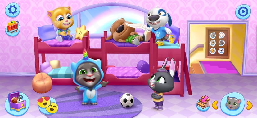 My Talking Tom Friends screenshot 2 - screenshot