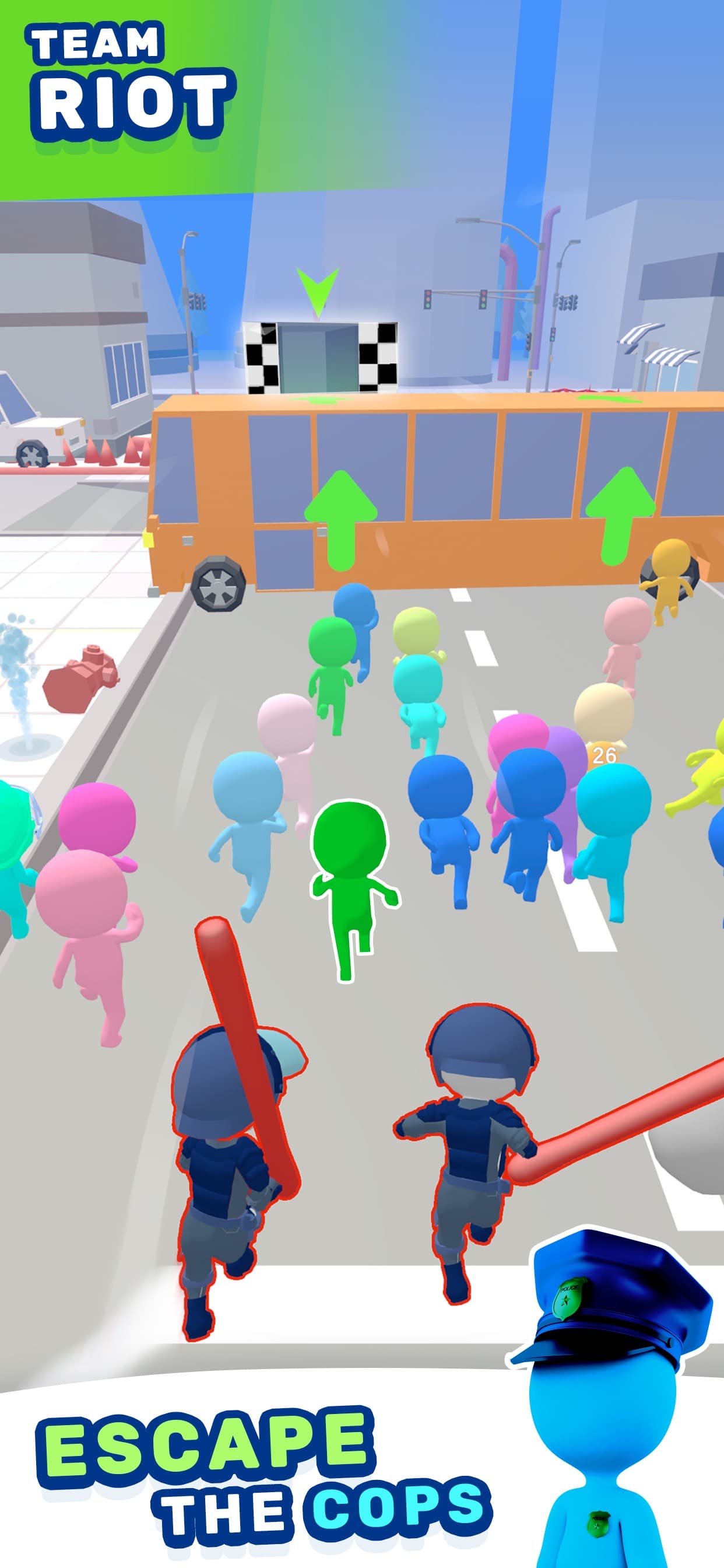 Riot Escape screenshot 1 - screenshot