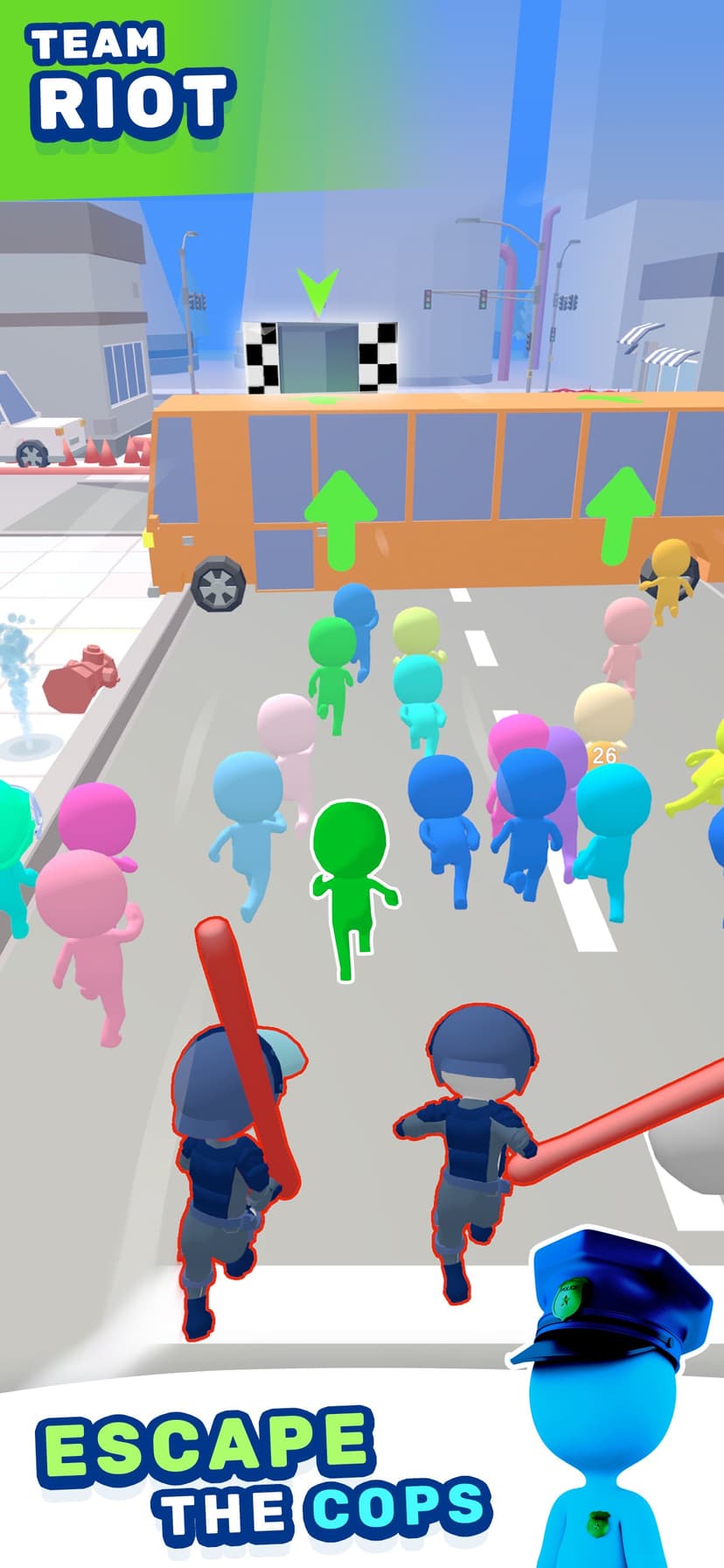 Riot Escape screenshot 1 - screenshot
