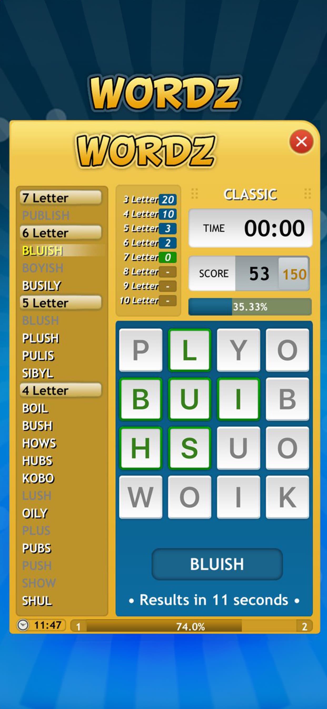 Wordz + screenshot 3 - screenshot