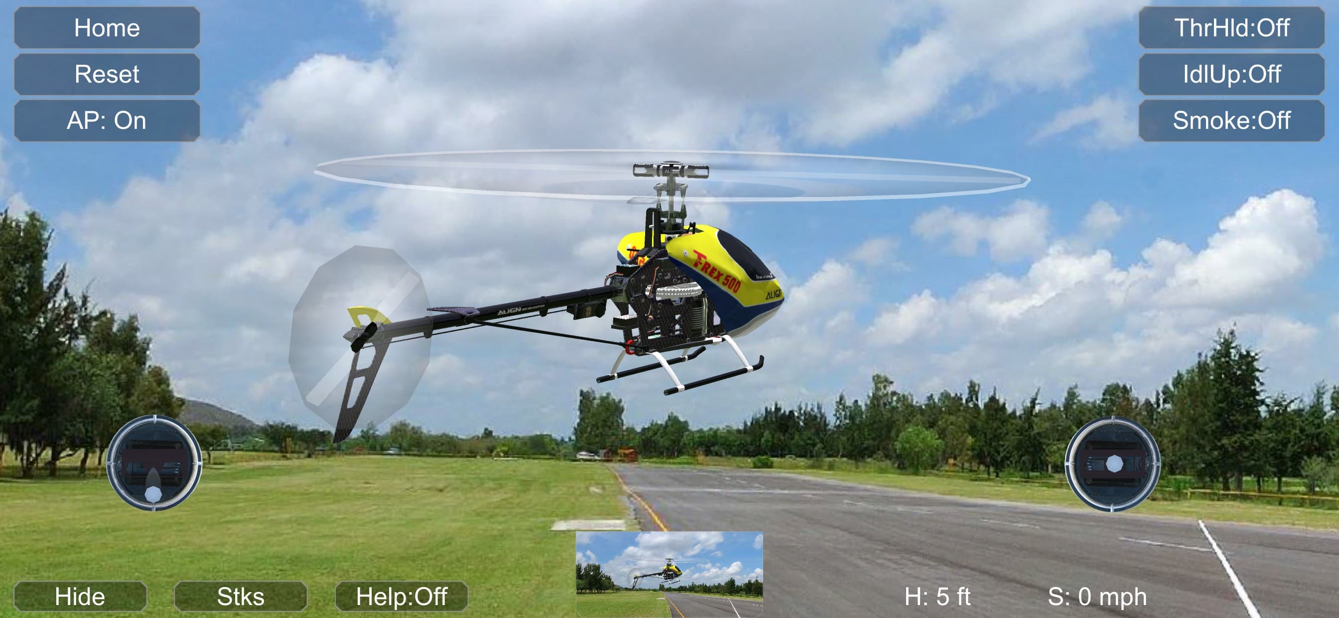 Absolute RC Heli Sim screenshot 1 - screenshot