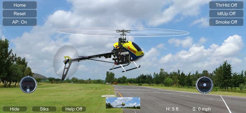 Absolute RC Heli Sim screenshot 1 - screenshot