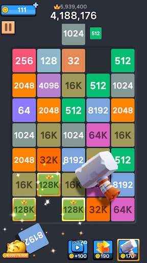 Drop Merge : Number Puzzle screenshot 5 - screenshot