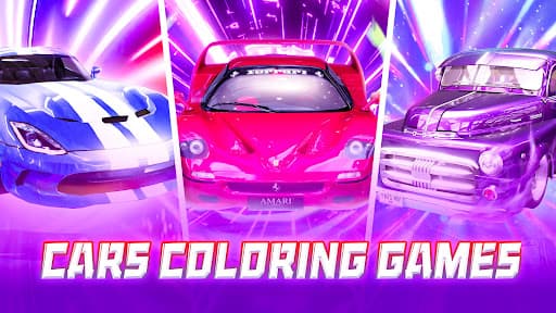 Car coloring games - Color car screenshot 12 - screenshot