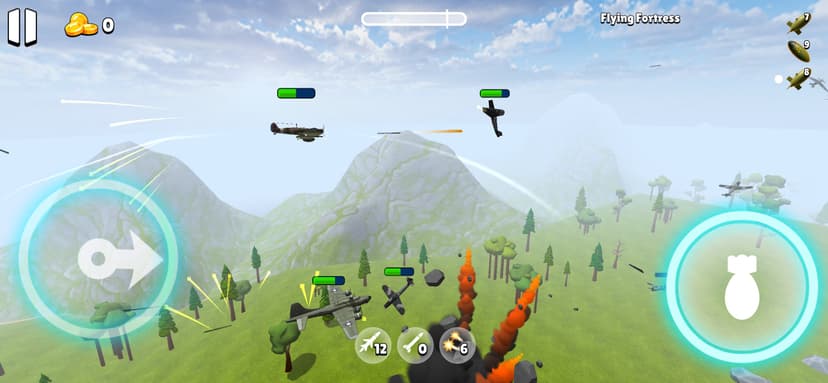 Bomber Ace: WW2 war plane game screenshot 3 - screenshot