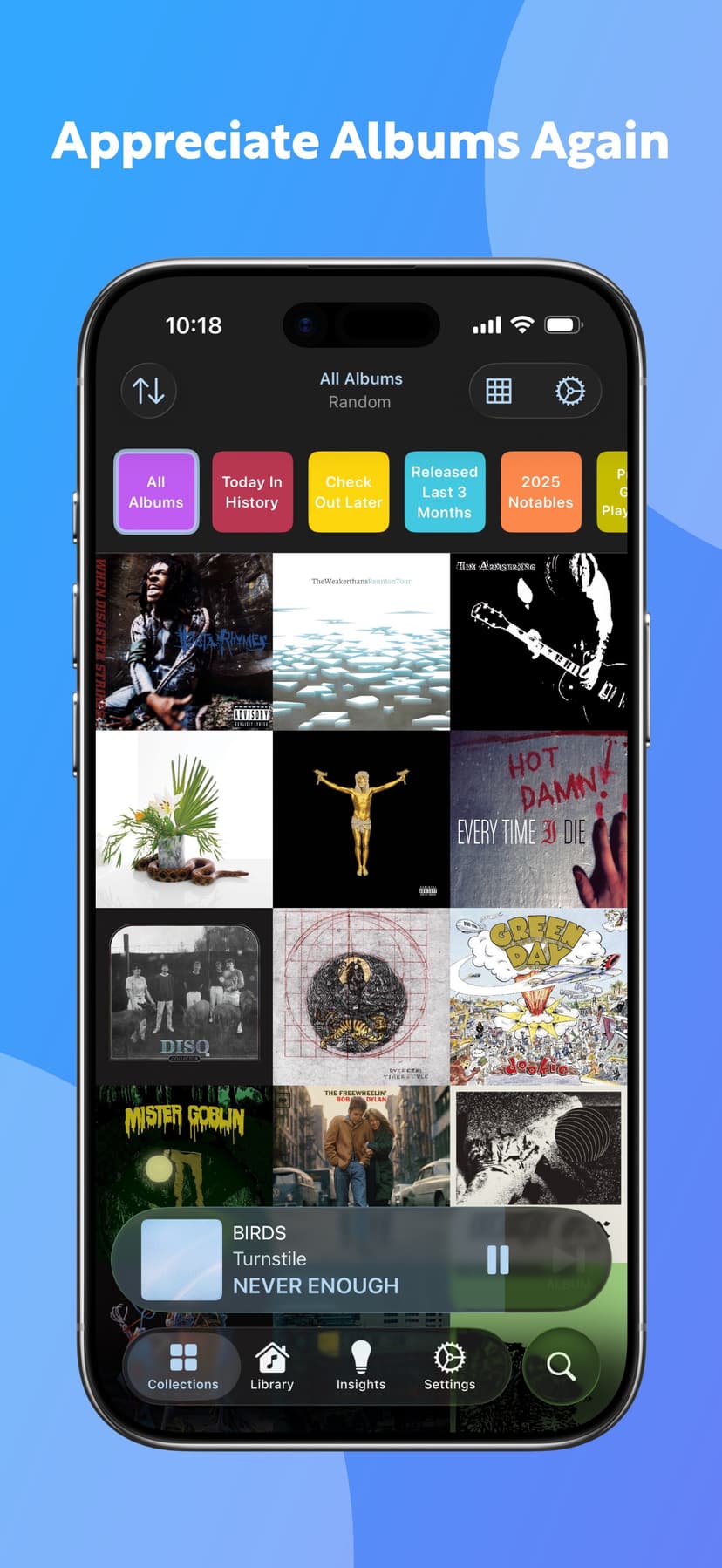 Albums: Music Library Player screenshot 1 - screenshot