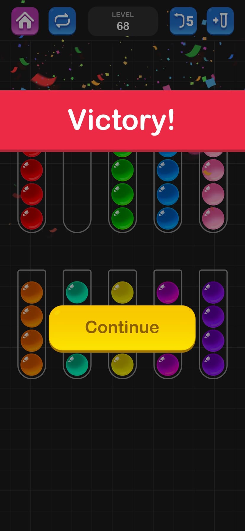 Ball Sort Puzzle - Color Game screenshot 6 - screenshot