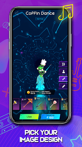Cyber Surfer : Rhythm Odyssey screenshot 2 - screenshot