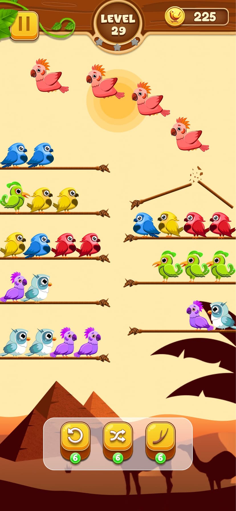Magic Bird Sort screenshot 4 - screenshot