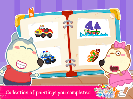 Wolfoo's Coloring Book screenshot 9 - screenshot
