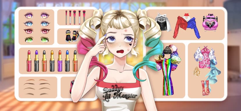 Anime Dress Up Games: Stylist screenshot 3 - screenshot