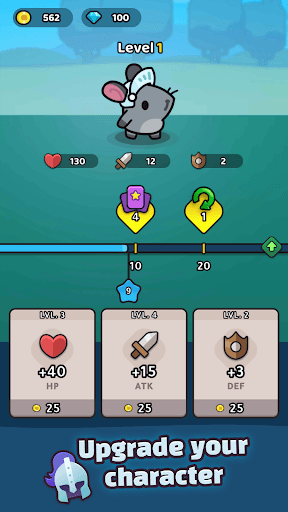 Mouse Quest: Idle RPG screenshot 2 - screenshot