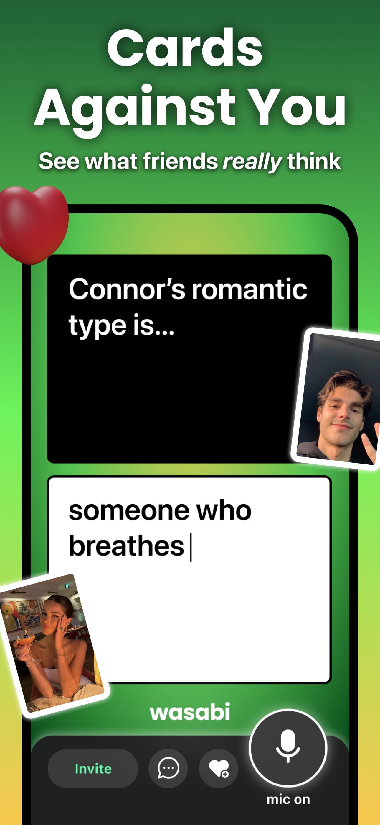 Wasabi - Viral Party Games screenshot 1 - screenshot
