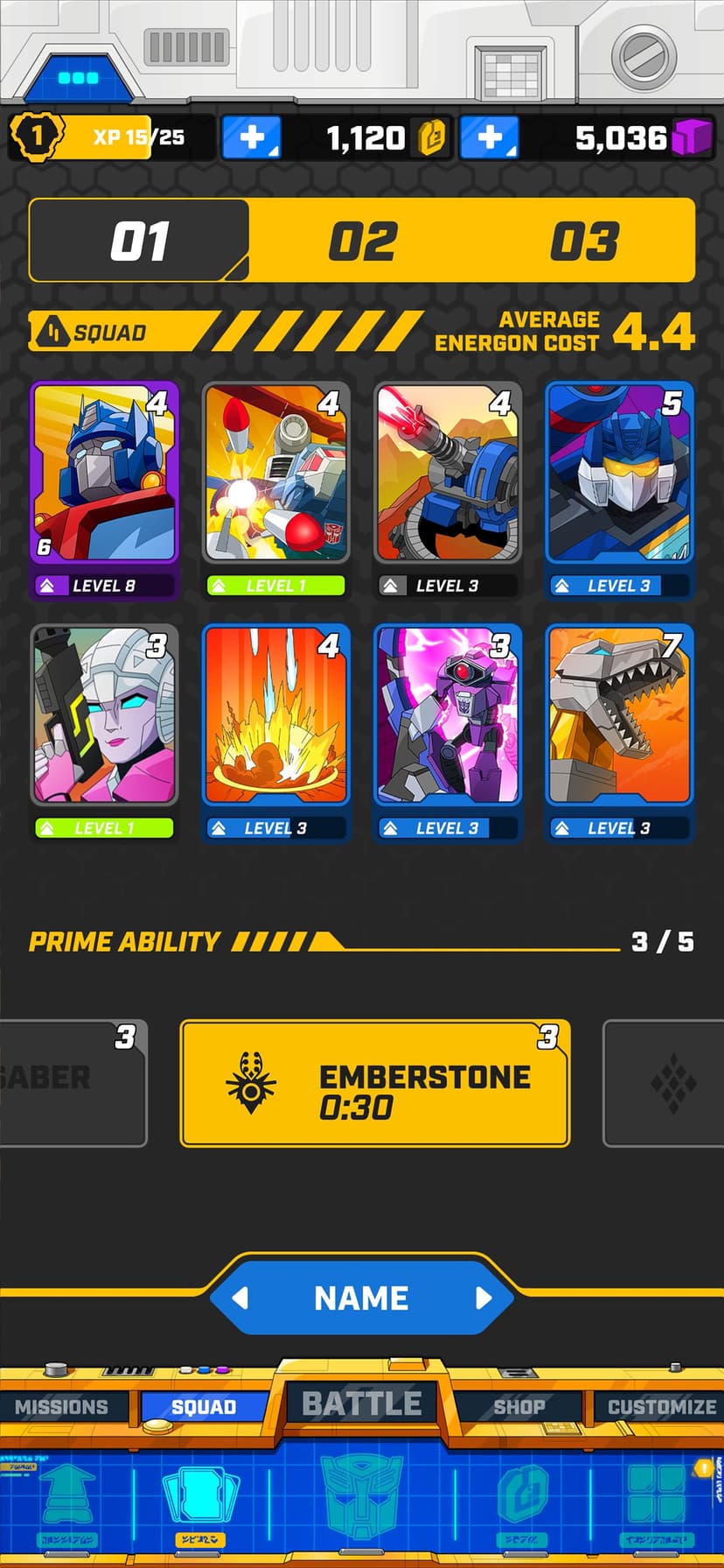 TRANSFORMERS: Tactical Arena screenshot 2 - screenshot