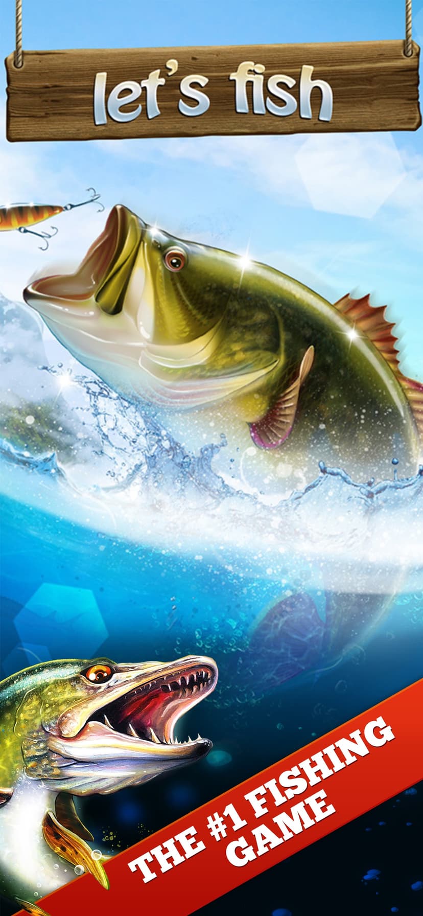 Let's Fish:Sport Fishing Games screenshot 1 - screenshot