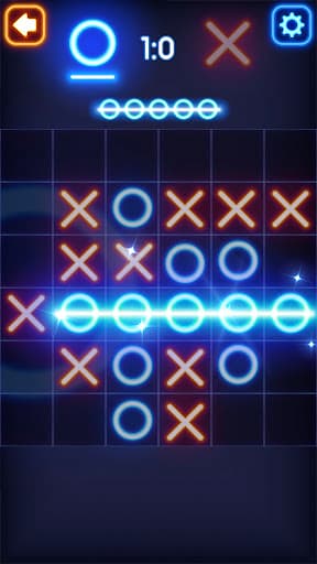 Tic Tac Toe Glow screenshot 4 - screenshot