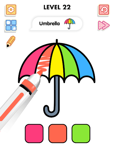 Color & Draw : Satisfying Game screenshot 12 - screenshot