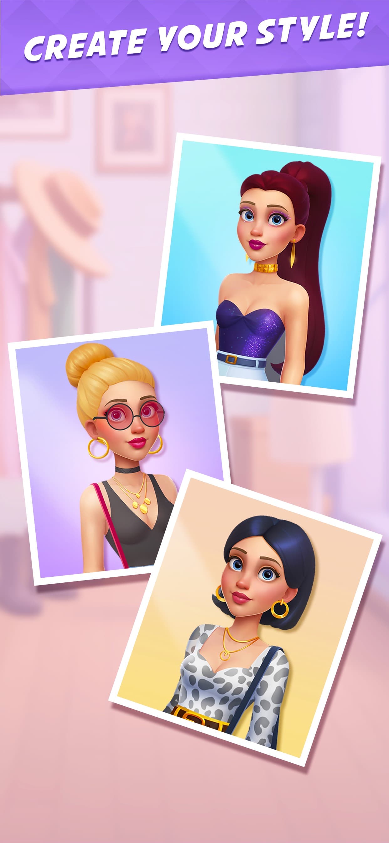 Tile Trio: Makeover games 3d screenshot 5 - screenshot