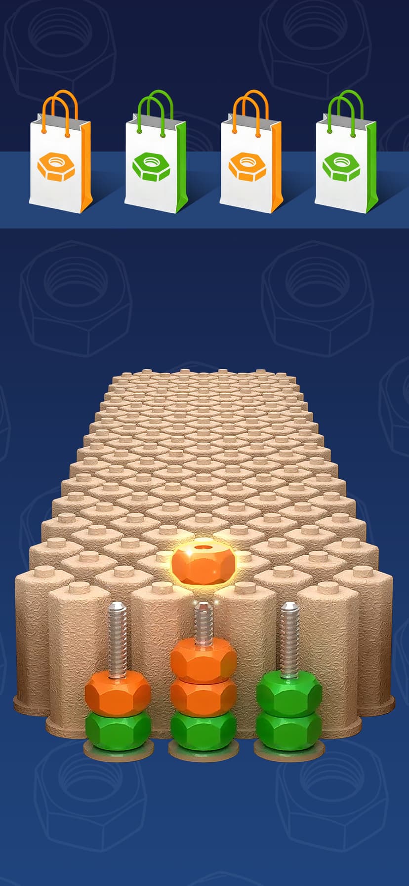 3D Nuts Sort screenshot 2 - screenshot