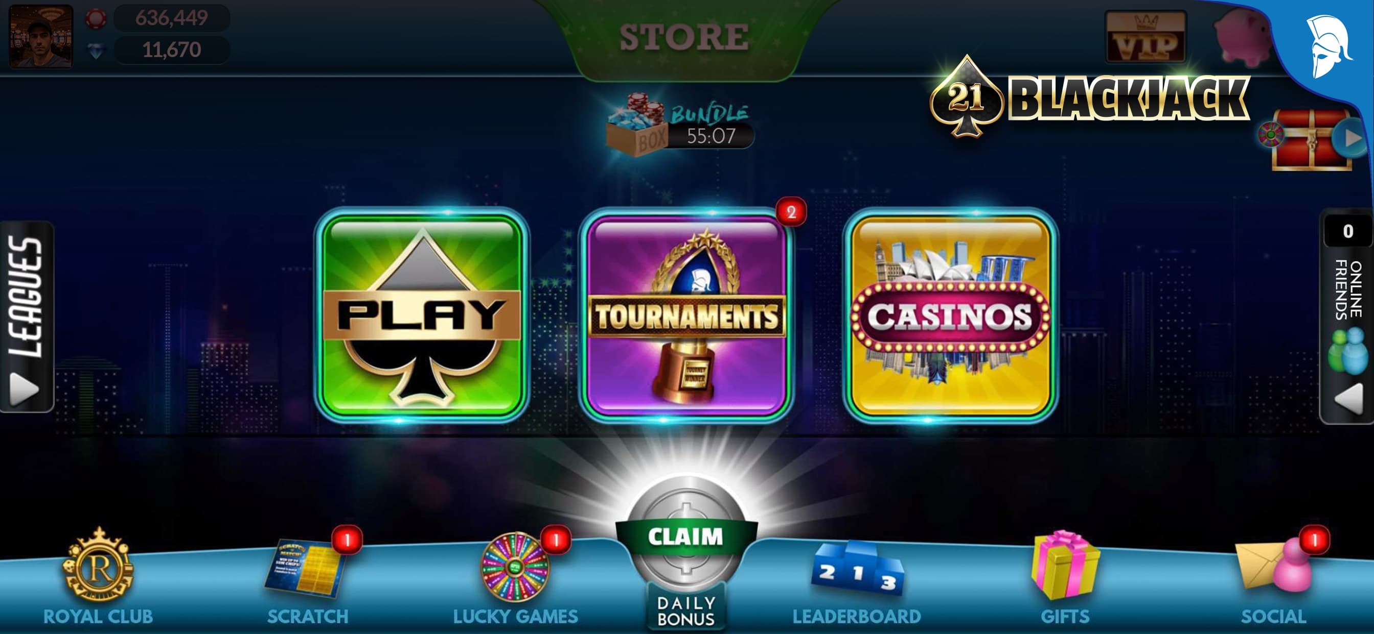 Blackjack 21: Live Casino game screenshot 2 - screenshot