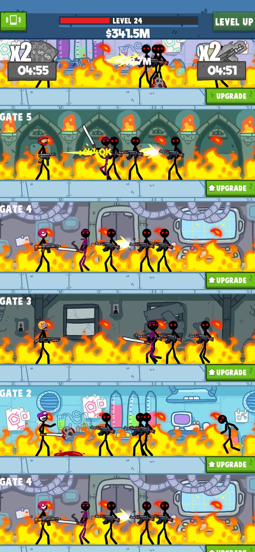 Idle Stickman screenshot 1 - screenshot