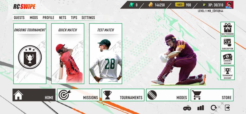 Real Cricket Swipe screenshot 3 - screenshot