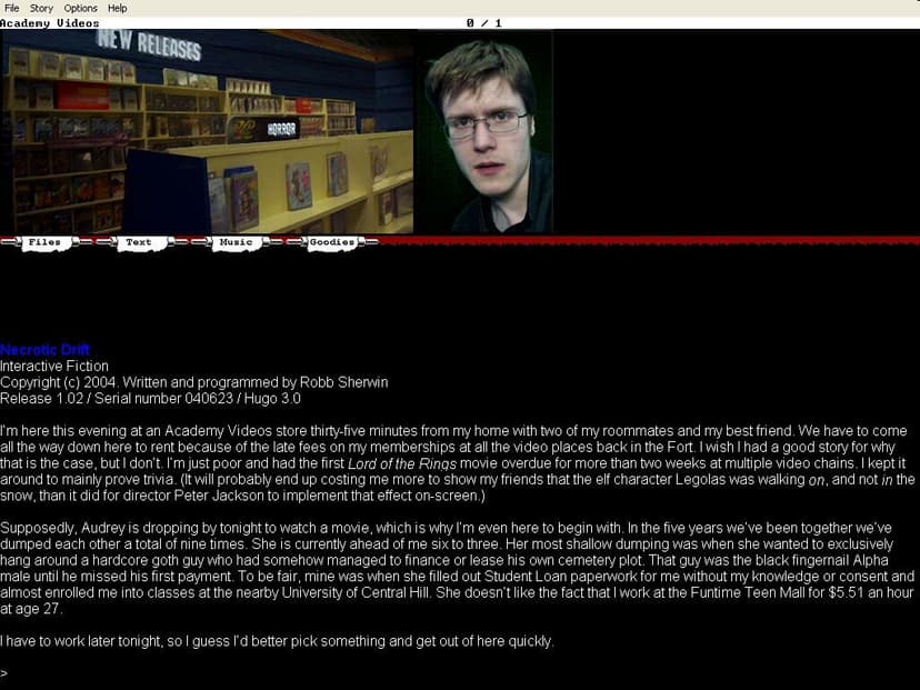 Null - screenshot