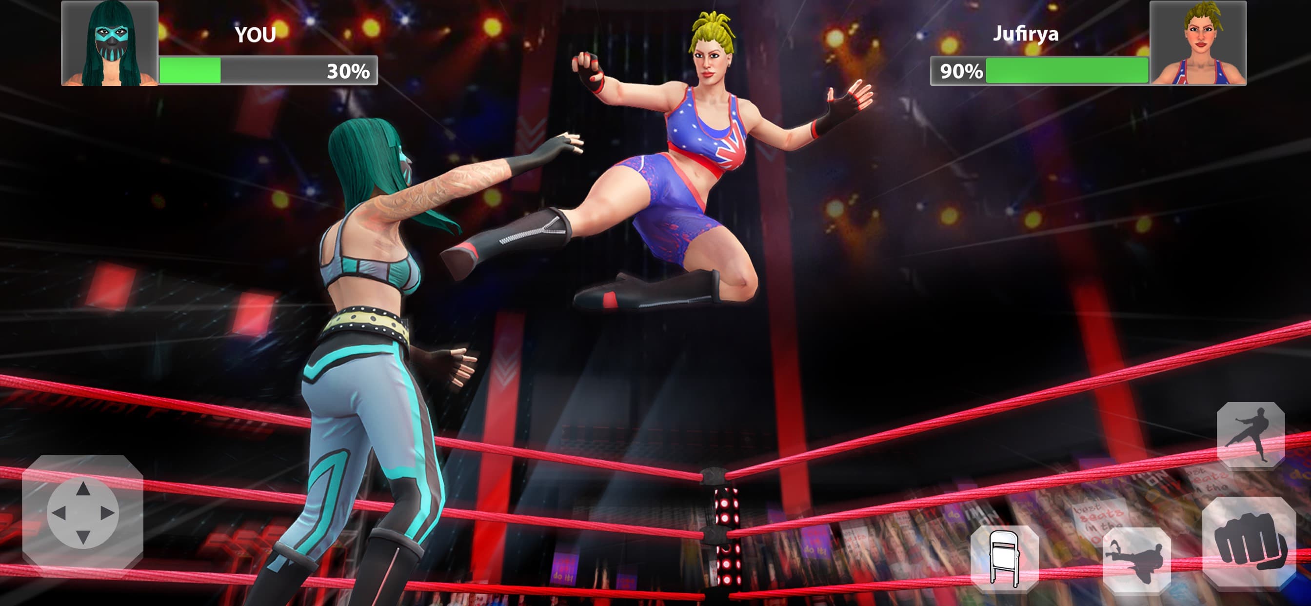 Wrestling Rumble: PRO Fighting screenshot 3 - screenshot