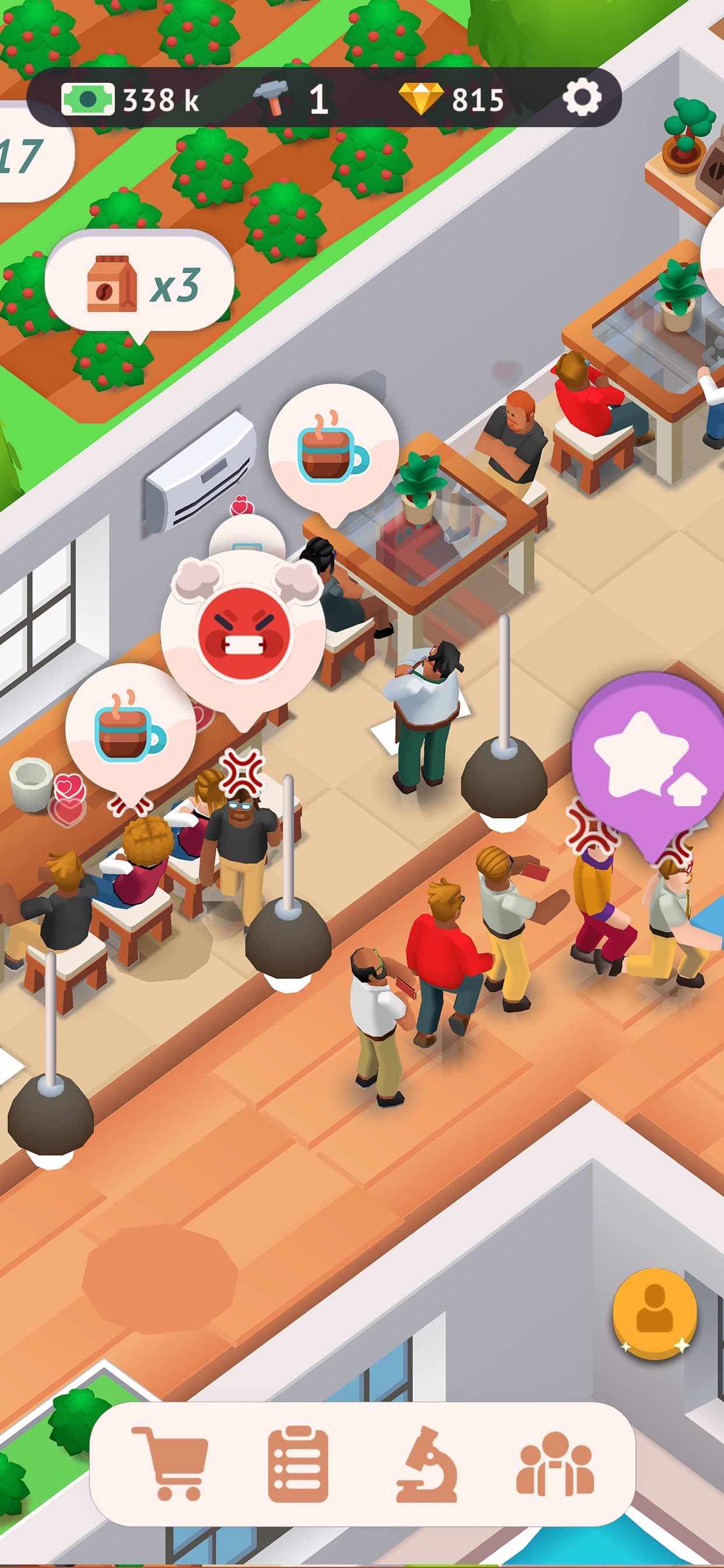 Idle Coffee Shop Tycoon - Game screenshot 5 - screenshot