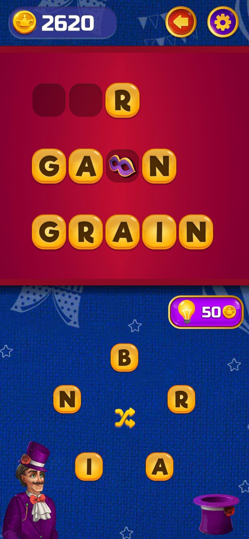 Circus Words: Magic Puzzle screenshot 4 - screenshot