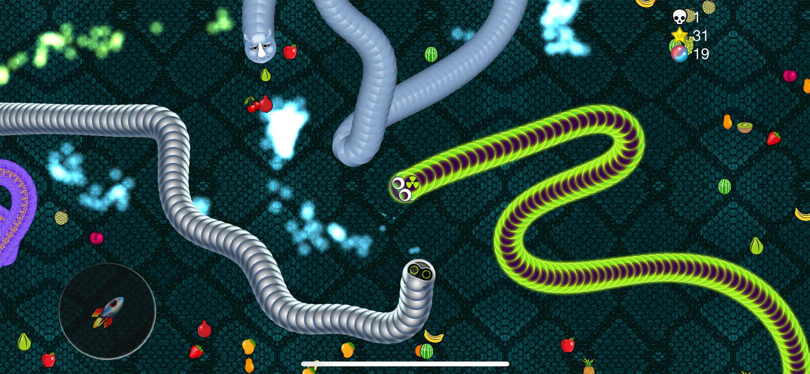 Viper.io - Worm & snake game screenshot 3 - screenshot