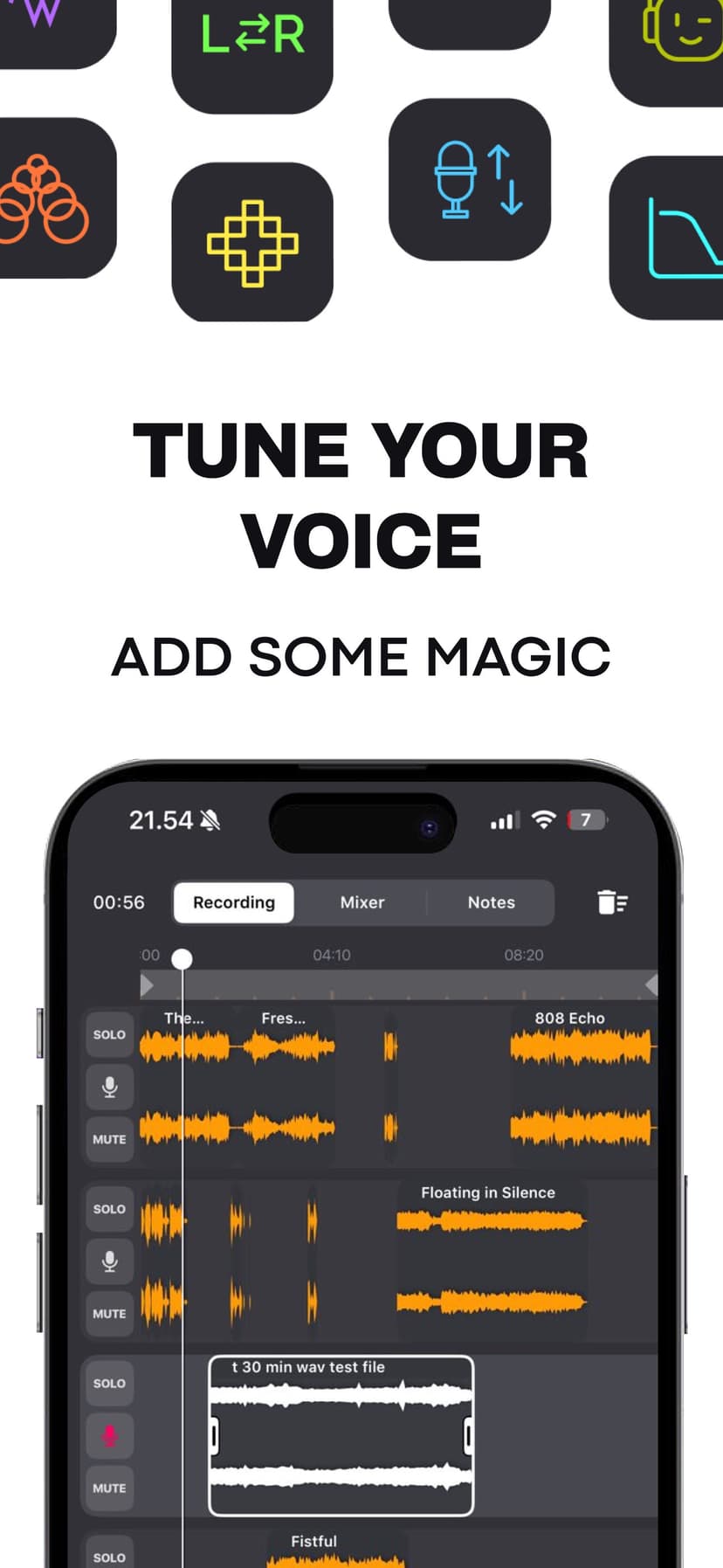 Microphone Live-Voice Recorder screenshot 2 - screenshot