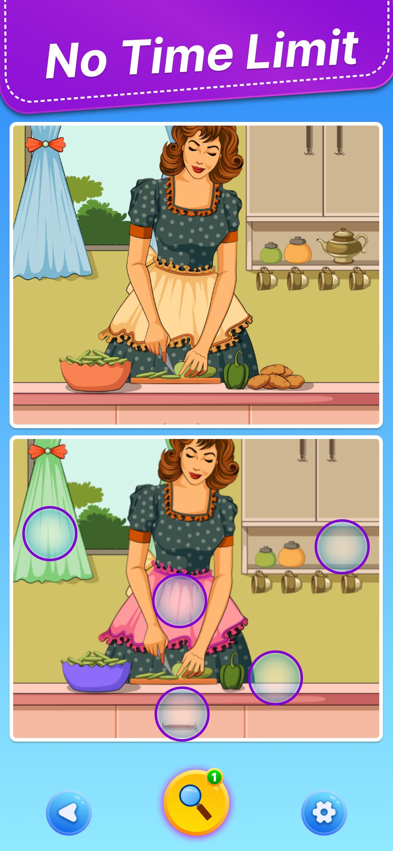 Spot 5 Differences: Find them! screenshot 2 - screenshot