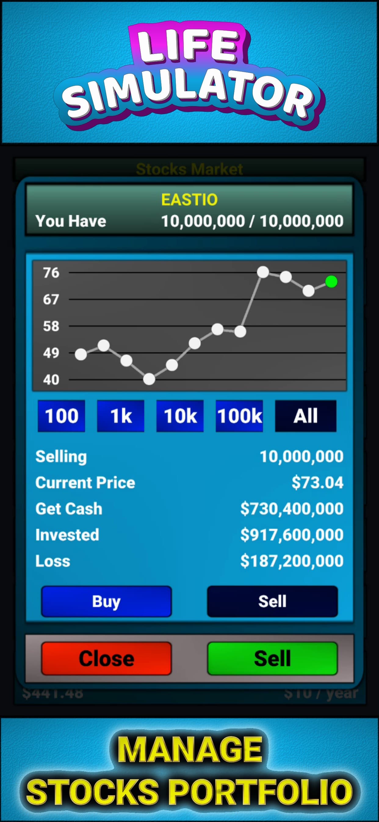 Life Simulator - Business Game screenshot 4 - screenshot