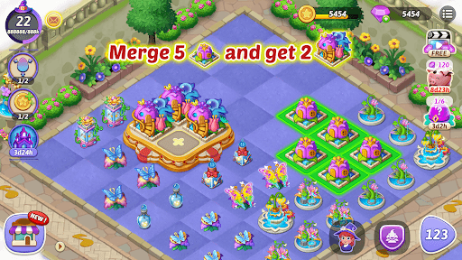 Merge Witches: Magic Puzzle screenshot 6 - screenshot