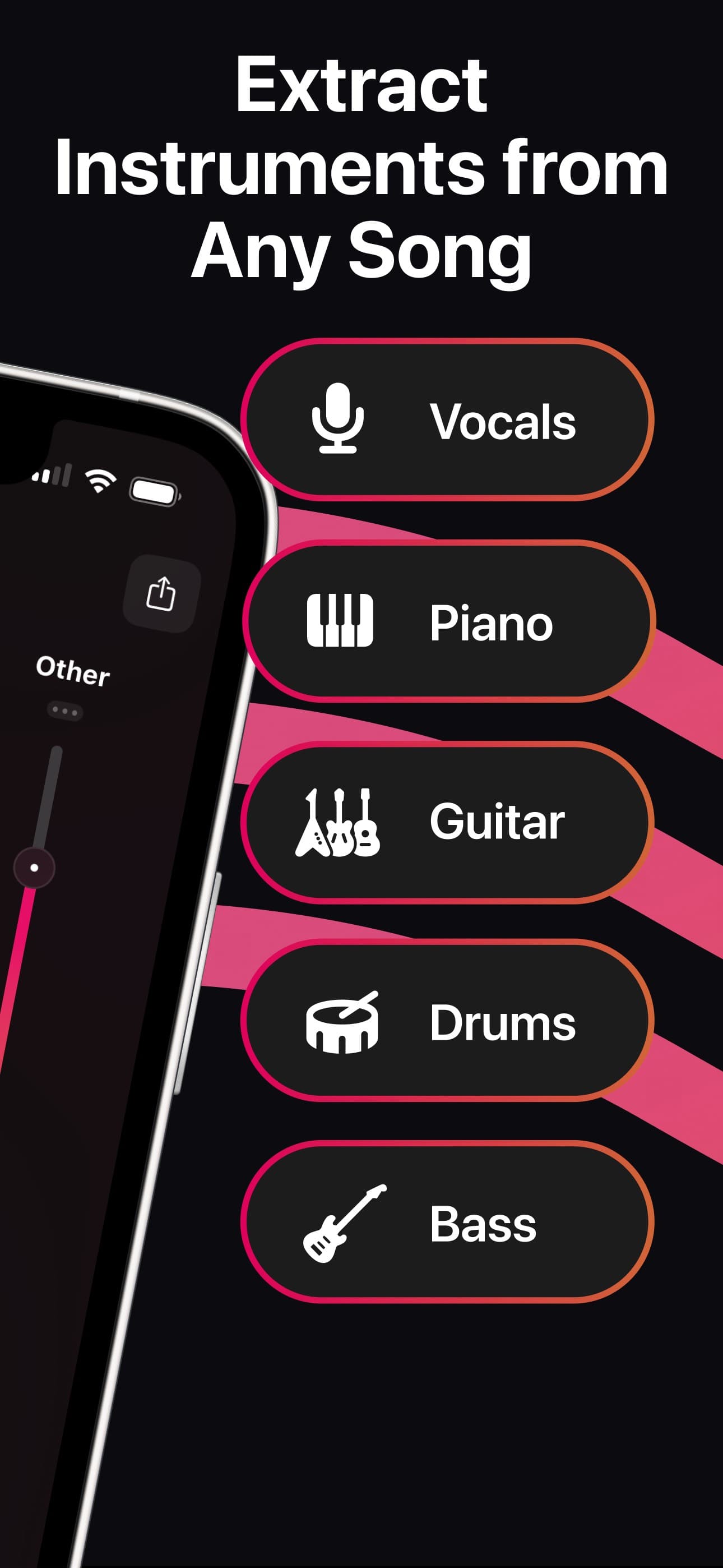 Stemz: remover vocal audio pro screenshot 2 - screenshot