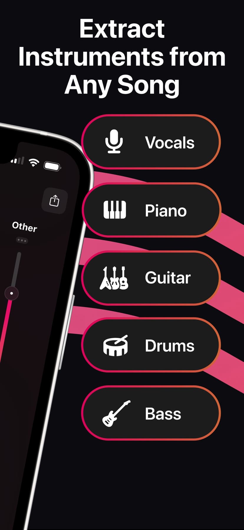 Stemz: remover vocal audio pro screenshot 2 - screenshot