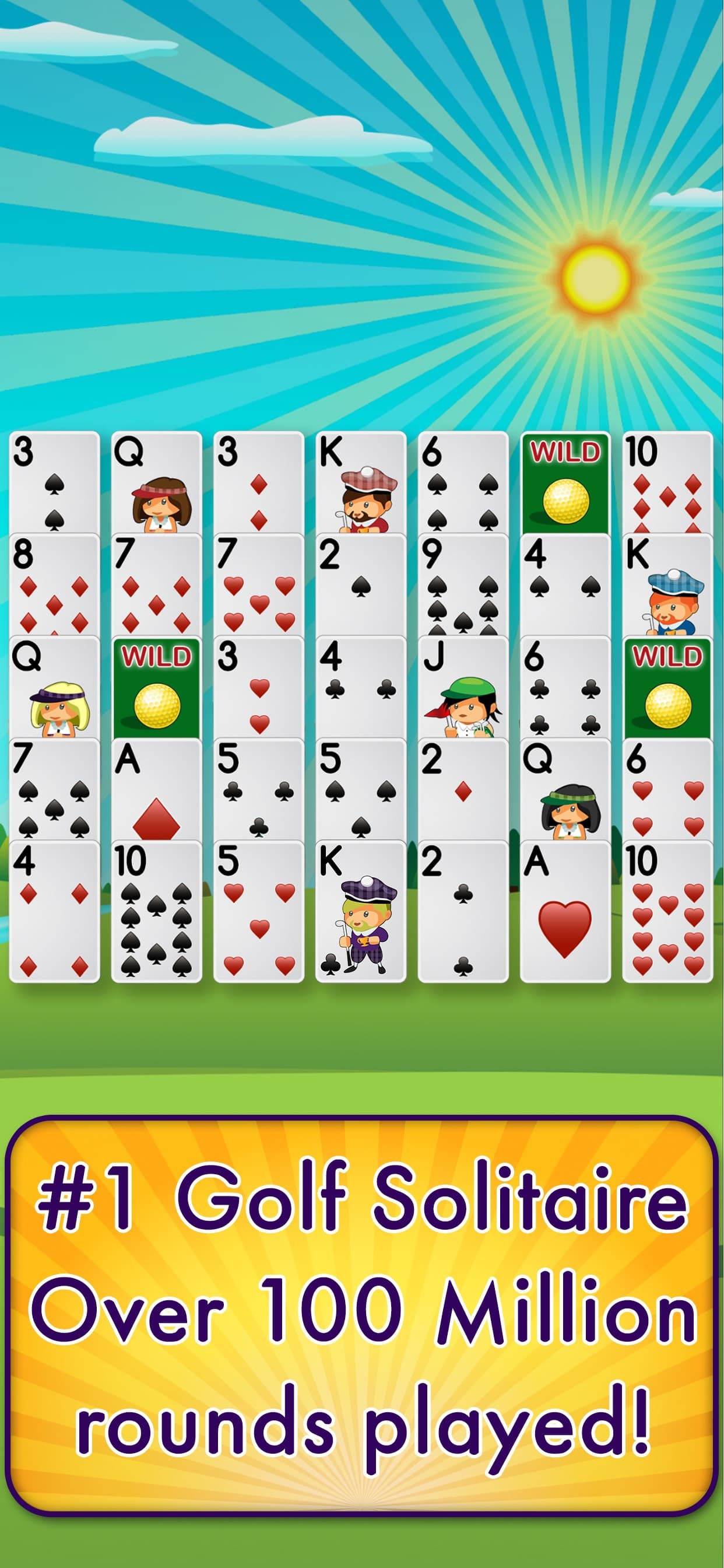 Golf Solitaire Pro! screenshot 2 - screenshot