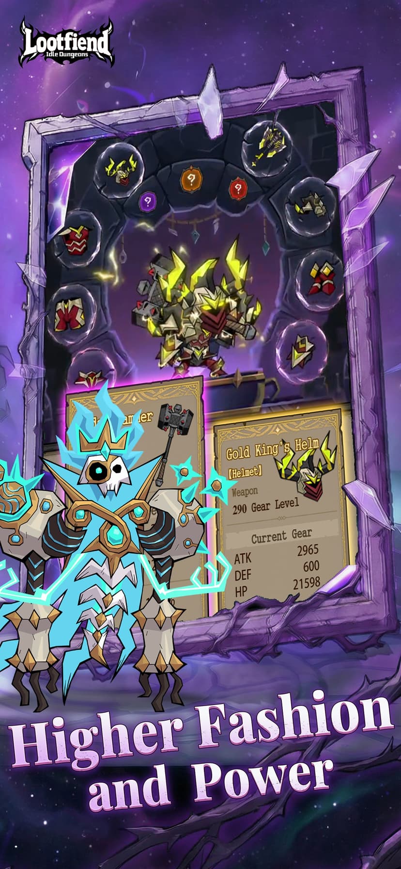 Lootfiend: Idle Dungeons screenshot 5 - screenshot