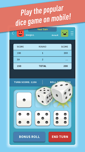 Farkle Friends! Dice Game screenshot 1 - screenshot