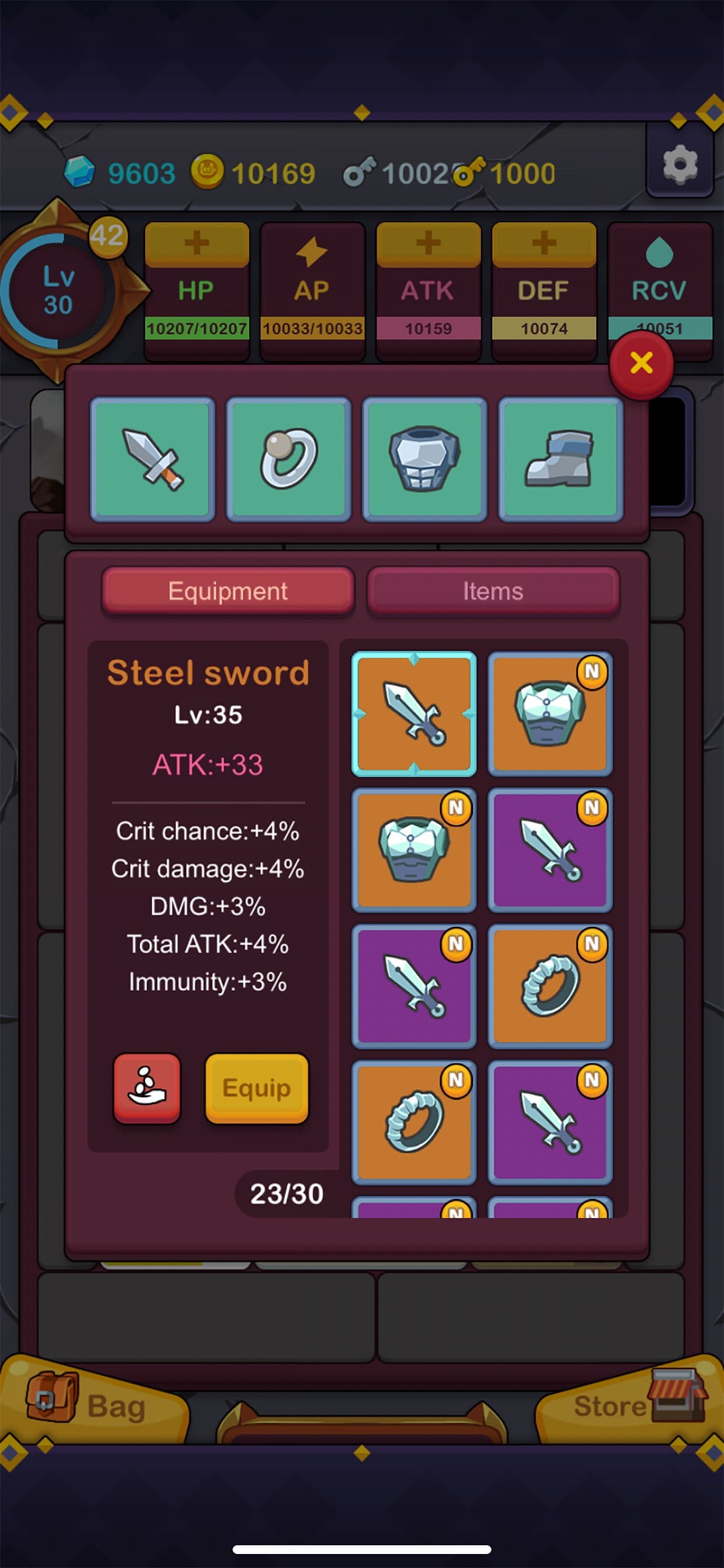 Minimal Dungeon RPG: Awakening screenshot 7 - screenshot