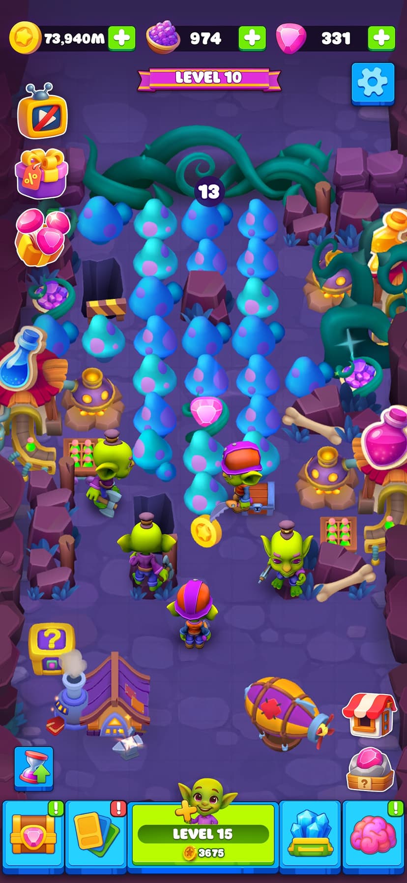 Goblin Miner: Idle Merger screenshot 2 - screenshot
