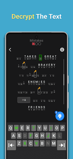 PlaySimple Cryptogram screenshot 8 - screenshot