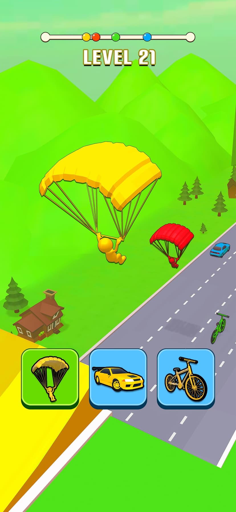 Shape Transform Car Race screenshot 4 - screenshot
