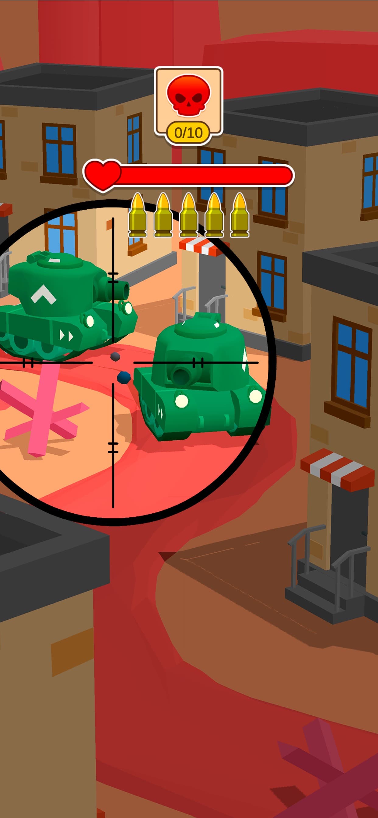 Tank Sniper: 3D Shooting Games screenshot 1 - screenshot