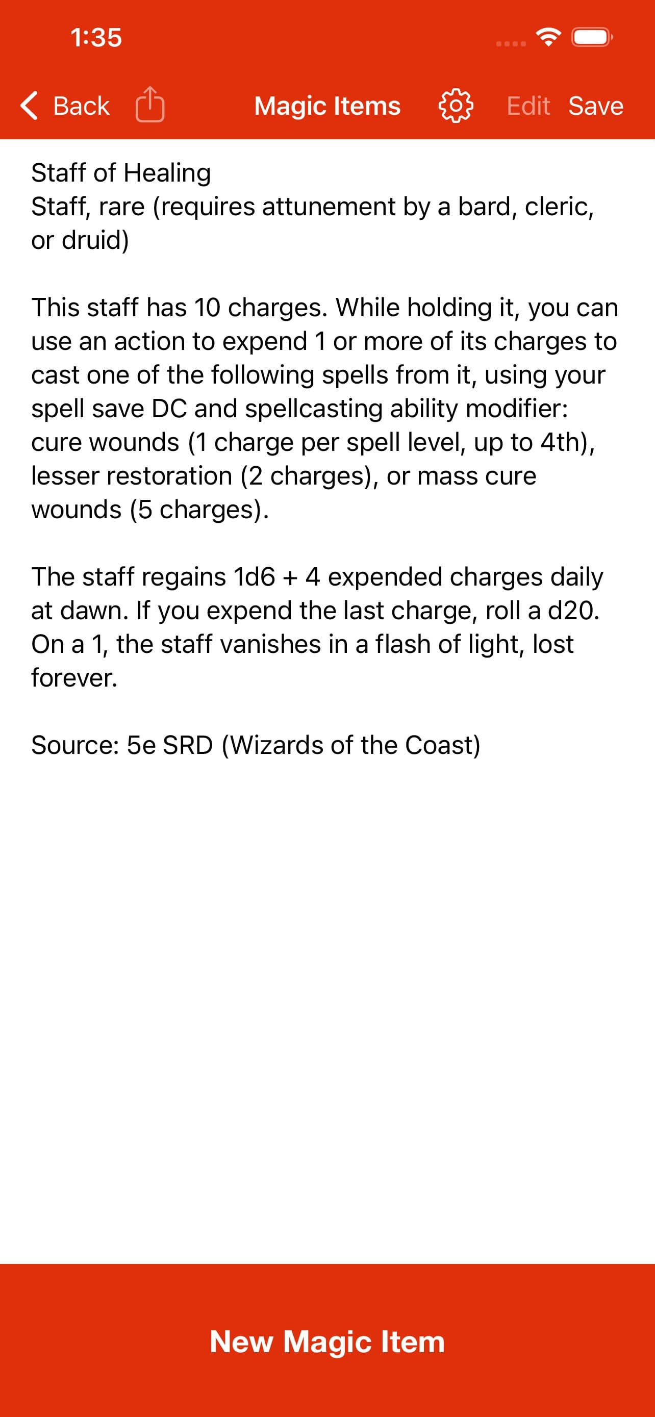 Game Master's Toolkit 5e screenshot 6 - screenshot