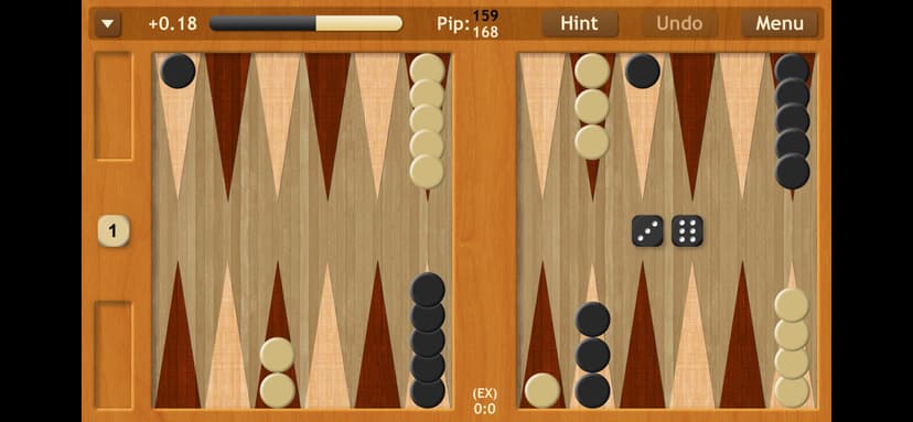 Backgammon NJ HD screenshot 1 - screenshot